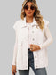 Women Pocketed Button Up Sleeveless Denim Jacket nicholesgifts