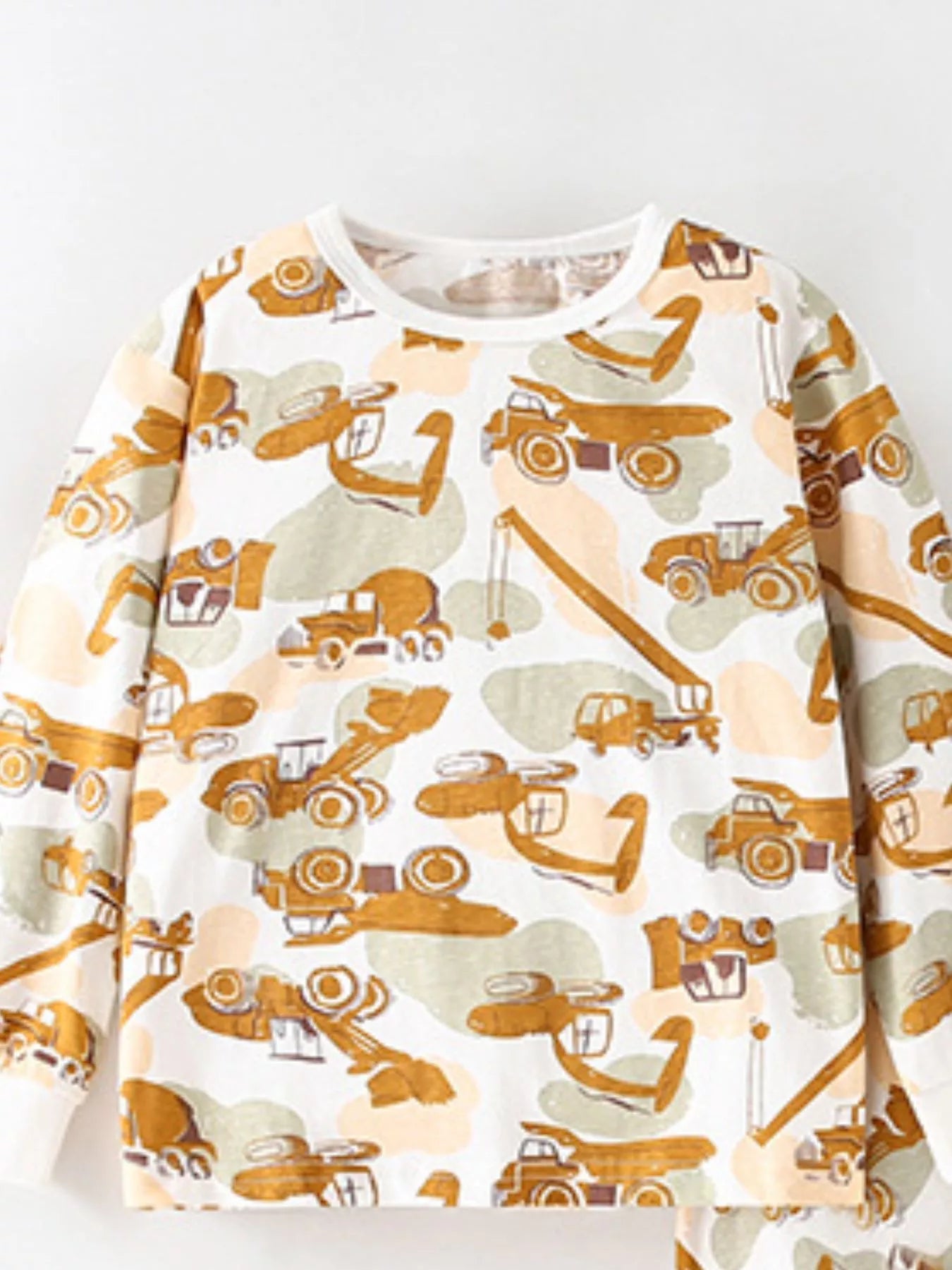 Children's Dinosaur Round Neck Top and Pants Set NicholesGifts