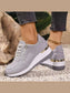 Lace Up Wedge Sneakers nicholesgifts