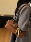 Buckle Decor Shoulder Bag nicholesgifts