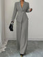One Button Blazer and Pants Set nicholesgifts