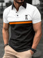 Men's Plus Size Collared Neck Short Sleeve Polo nicholesgifts