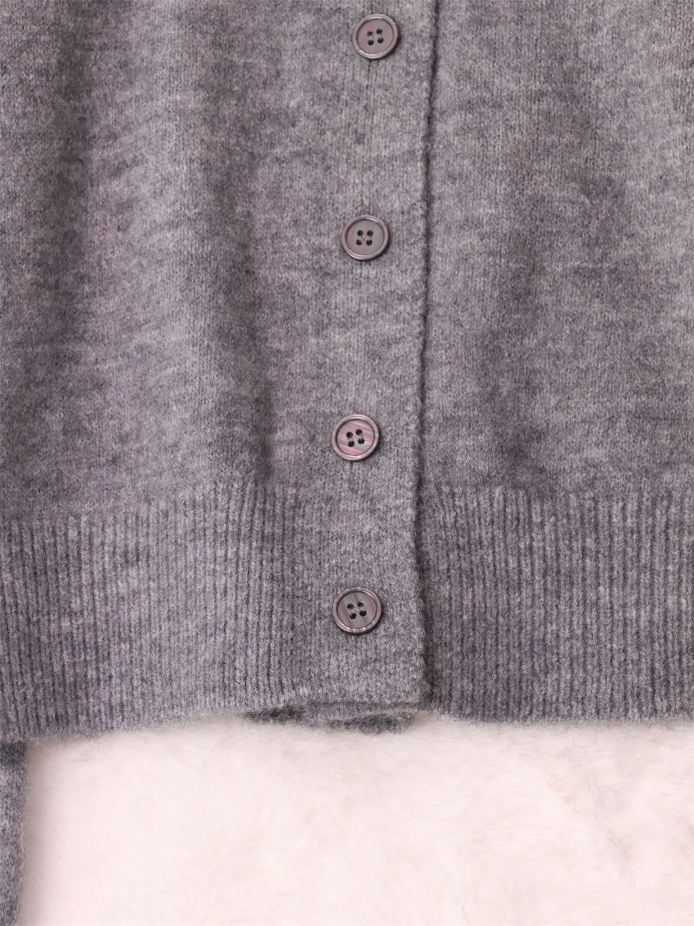 Button Up Long Sleeve Cardigan