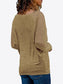 V-Neck Long Raglan Sleeve Top nicholesgifts