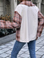 Ivy Lane Plaid Collared Neck Drop Shoulder Jacket nicholesgifts