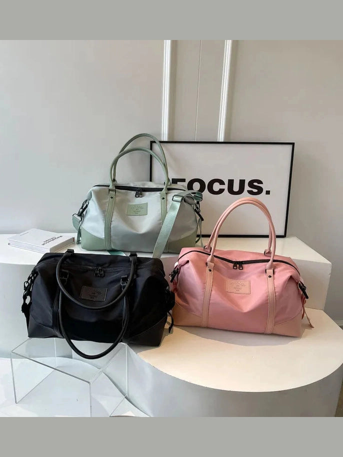 Detachable Crossbody Strap Polyester Travel Bag Trendsi