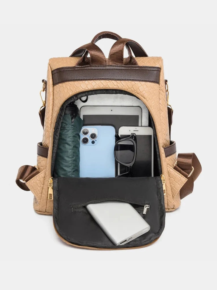 PU Leather Backpack Bag nicholesgifts