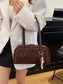 Zipper Closure Shoulder Bag nicholesgifts