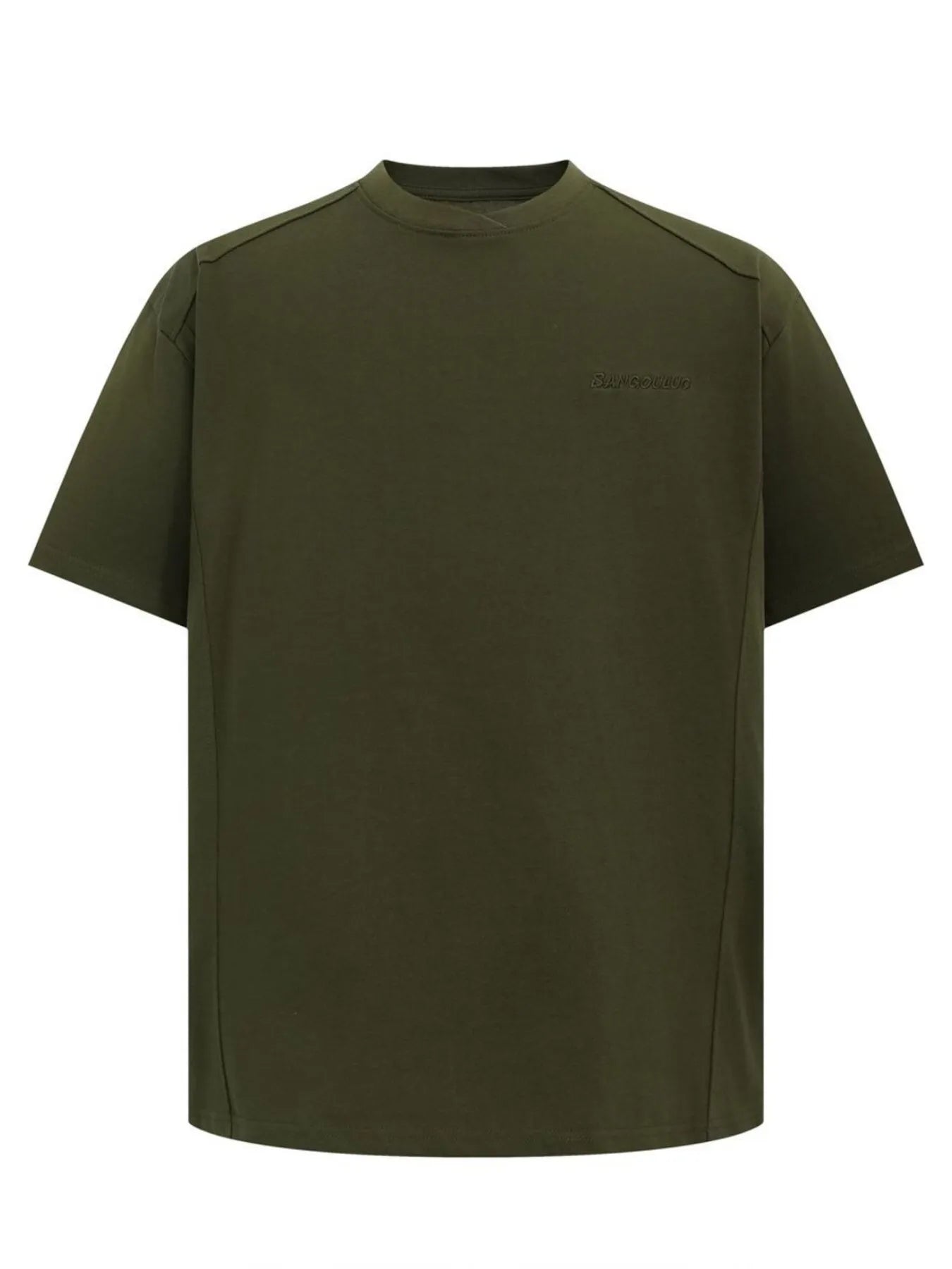 Men's Round Neck Short Sleeve T-Shirt Trendsi