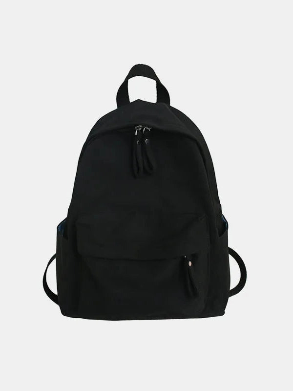Zip Cotton Backpack Bag nicholesgifts