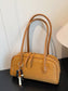 Zipper Closure Shoulder Bag nicholesgifts