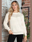 Round Neck Rib-Knit Sweater Trendsi