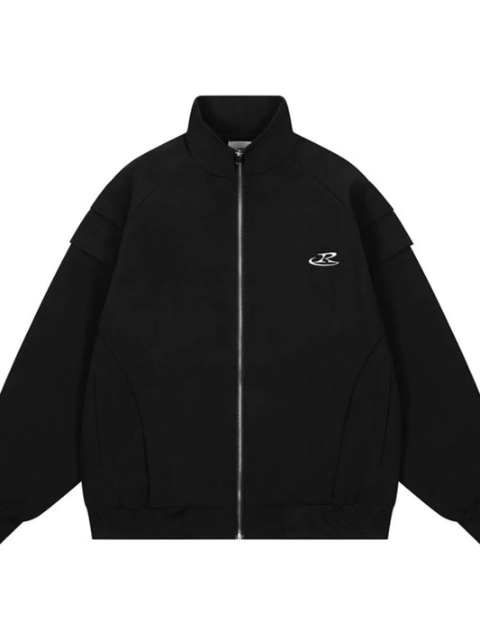 Men's Zip Up Long Sleeve Jacket Trendsi