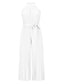 Cutout Tied Pleated Sleeveless Jumpsuit nicholesgifts