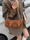 Buckle Decor Shoulder Bag nicholesgifts