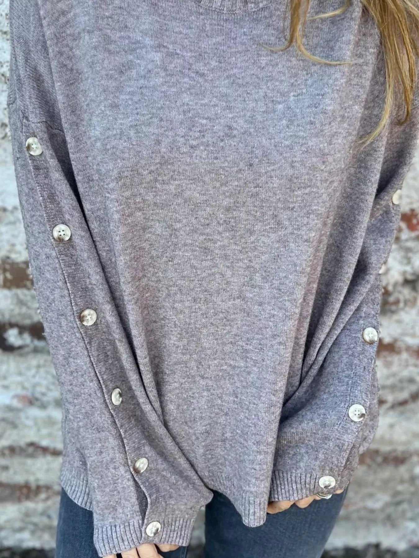 Full Size Turtleneck Long Sleeve Sweater Plus Size