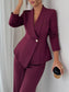 One Button Blazer and Pants Set nicholesgifts