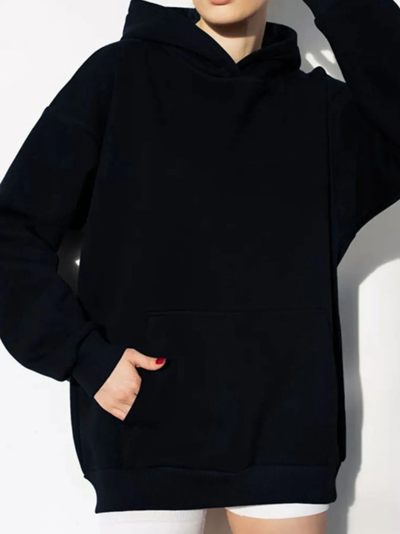 Kangaroo Pocket Long Sleeve Hoodie