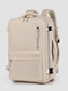 Oxford Cloth Side Pockets Backpack Bag with Handles nicholesgifts