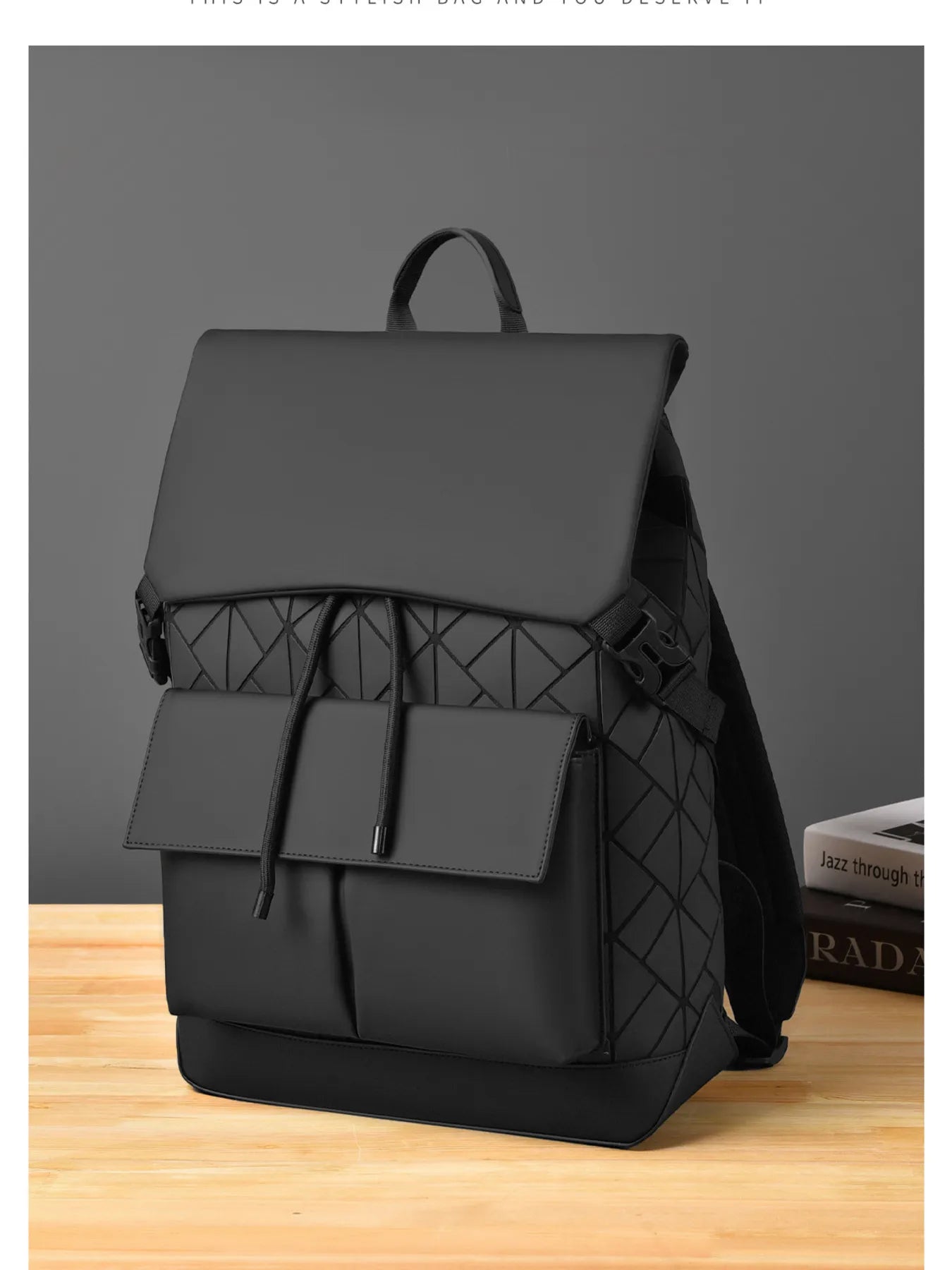 Modern Drawstring Backpack Bag Trendsi