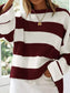 Round Neck Long Sleeve Sweater Trendsi
