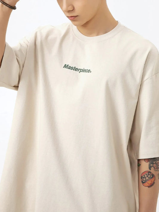 Men's Plus Size Round Neck Half Sleeve T-Shirt NicholesGifts