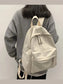 Zip Cotton Backpack Bag nicholesgifts