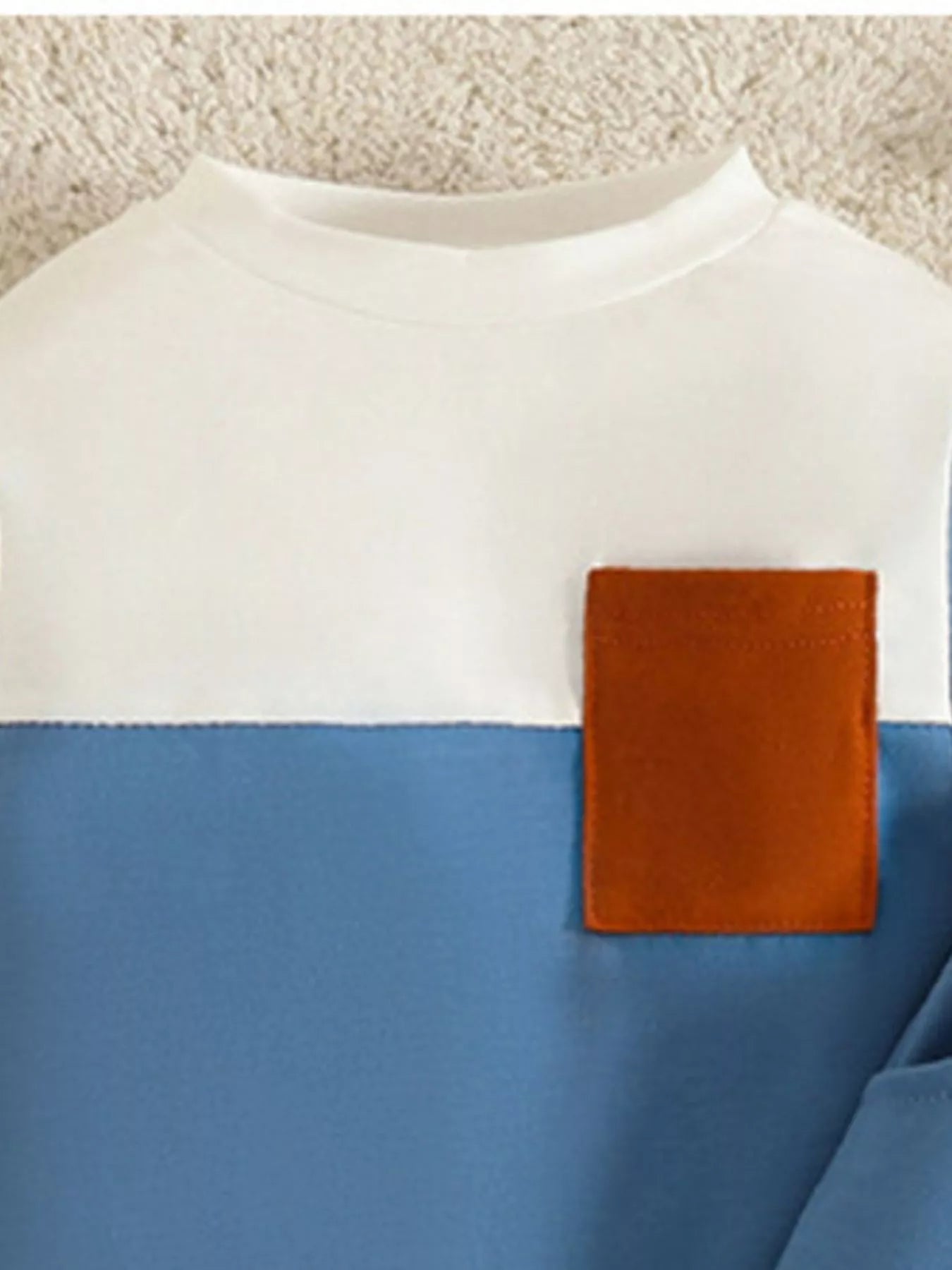 Children's Color Block Pocket Detail Top and Pants Outfit Set NicholesGifts