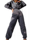 Hooded Zip-Up Long Sleeve Jumpsuit nicholesgifts