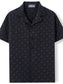 Men's Plus Size Button Down Short Sleeve Shirt nicholesgifts