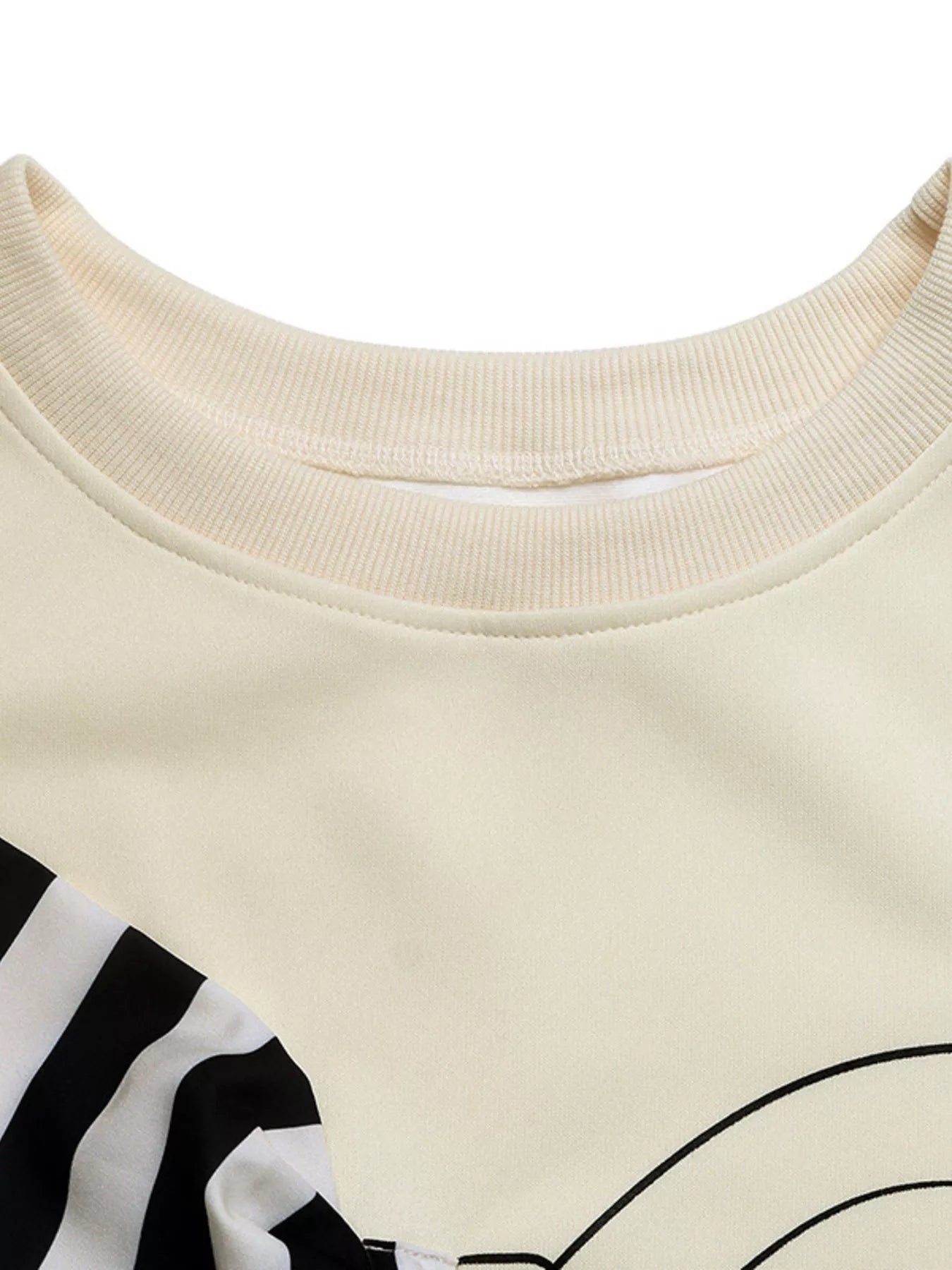 Bow Round Neck Dropped Shoulder Sweatshirt nicholesgifts