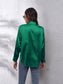 Collared Neck Buttoned Long Sleeve Shirt nicholesgifts