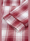 Plaid Long Sleeve Shirt and Drawstring Shorts Lounge Set nicholesgifts