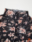 Women Floral Mock Neck Long Sleeve Blouse nicholesgifts
