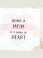 MOM Heart Shape 925 Sterling Silver Engraved Ring nicholesgifts