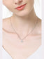Moissanite Four Leaf Clover Pendant Necklace nicholesgifts
