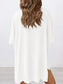 Full Size Oversized Slit Round Neck Top and Shorts Lounge Set Plus Size nicholesgifts