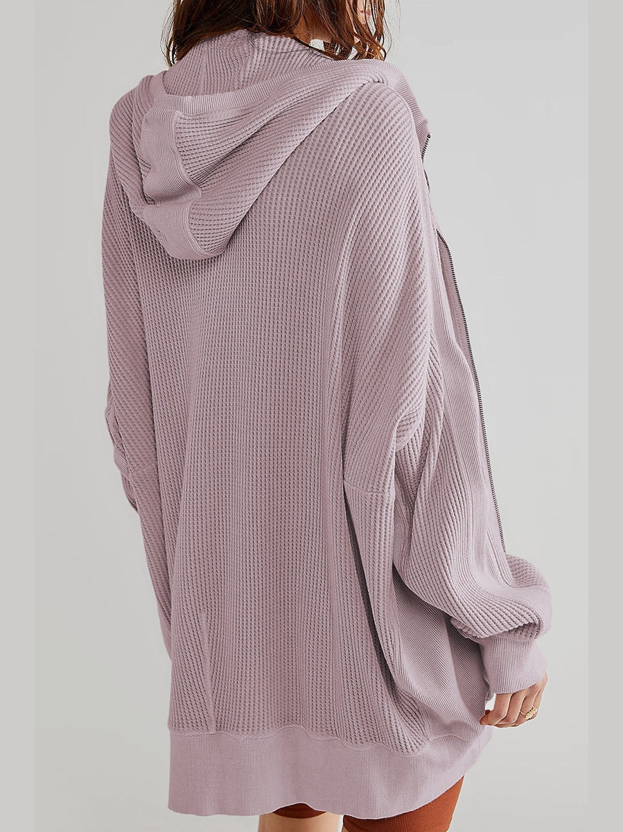 Zip-Up Long Sleeve Jacket nicholesgifts