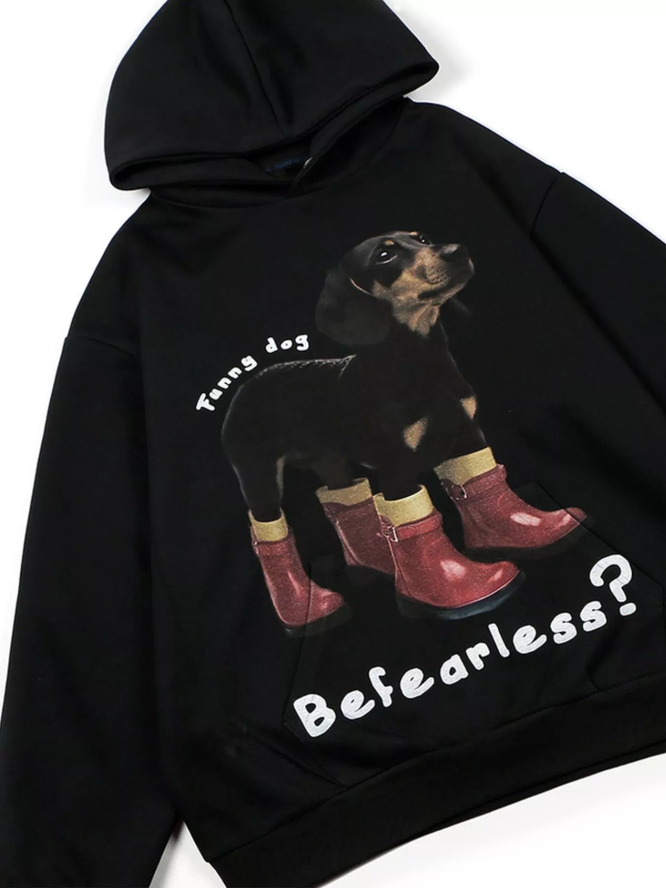 Men's Dog Graphic Long Sleeve Hoodie NicholesGifts