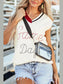 GAME DAY V-Neck Sweater Vest nicholesgifts