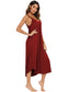 V-Neck Midi Lounge Dress nicholesgifts