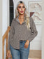 Printed Buttoned Long Sleeve Shirt nicholesgifts