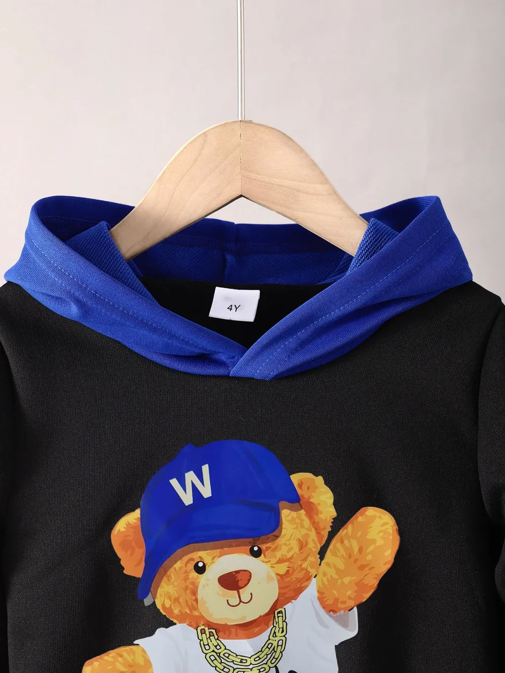 Children's Cartoon Graphic Hoodie and Pants Set NicholesGifts