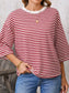Striped Back Bow Tie T-Shirt nicholesgifts