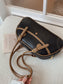 Vintage Buckle Shoulder Bag nicholesgifts
