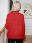 Turtleneck Cable-Knit Long Sleeve Sweater nicholesgifts