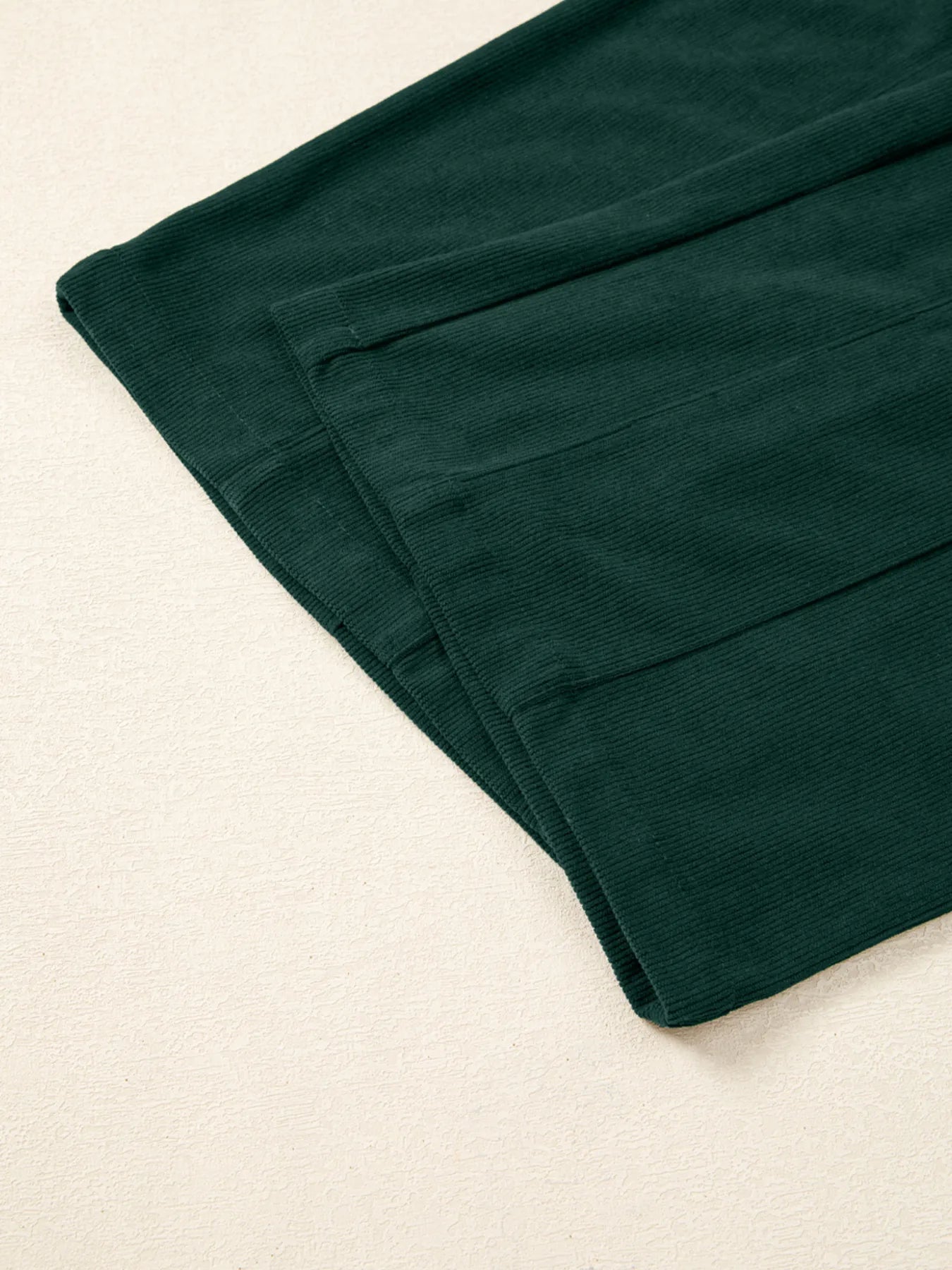 Corduroy V Neck Patched Pocket Sleeveless Jumpsuit nicholesgifts