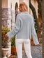 Mock Neck Drop Shoulder Sweater nicholesgifts