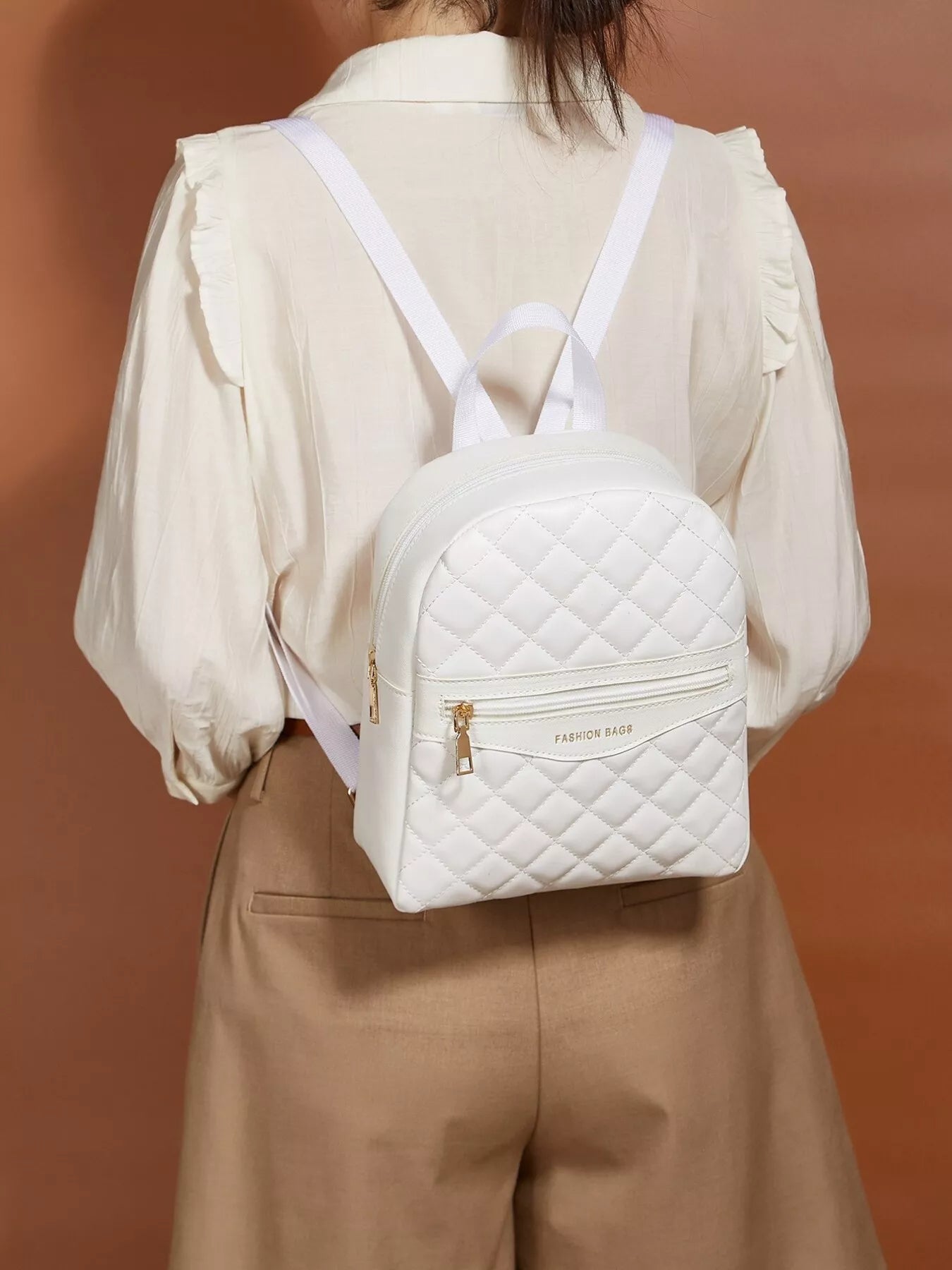 Quilted Lightweight Backpack Bag nicholesgifts
