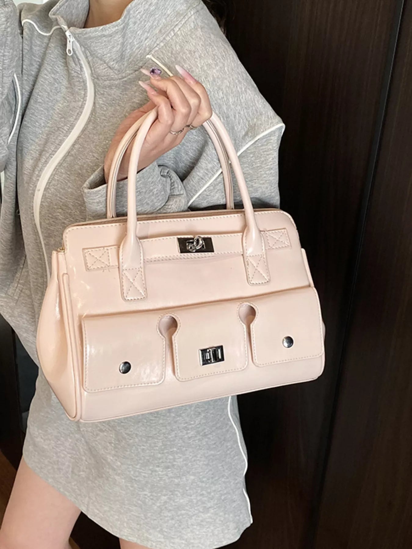 Top Handle Shoulder Bag nicholesgifts